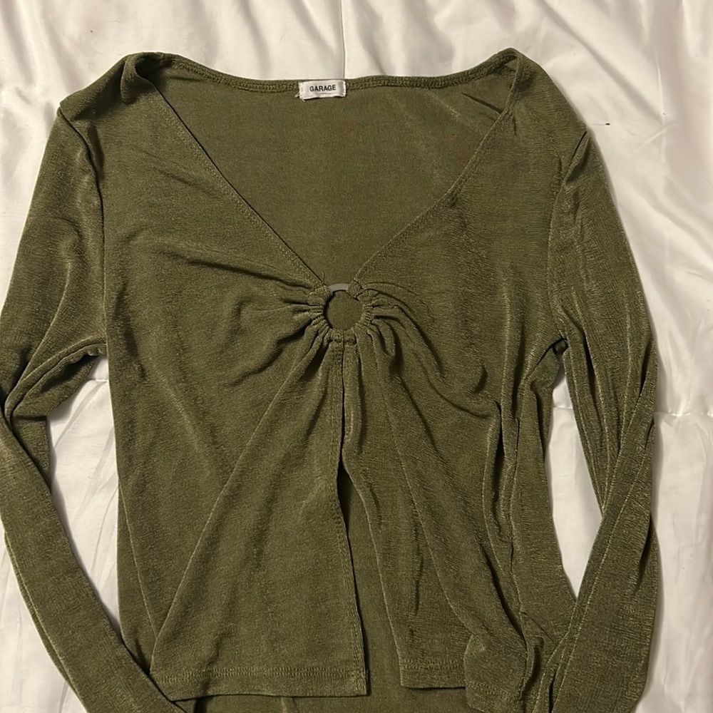 Garage green long sleeve